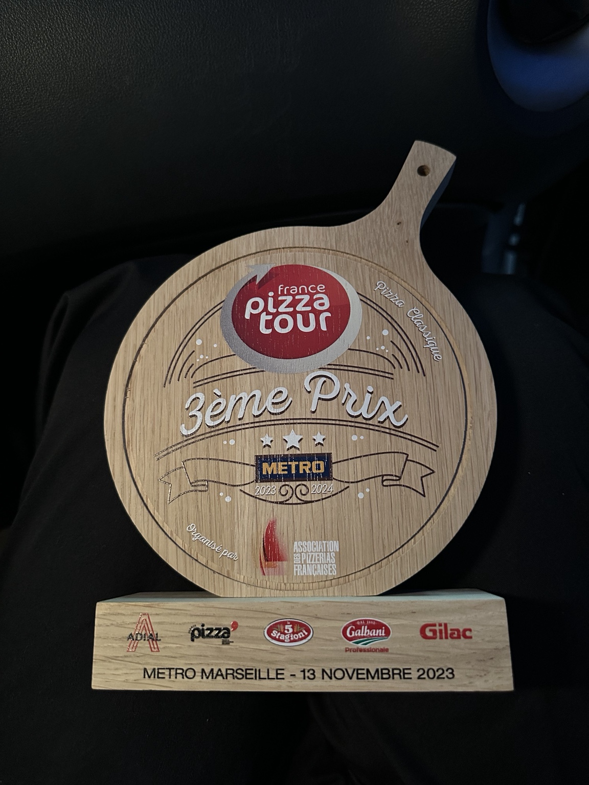 Trophée France Pizza Tour, troisième prix